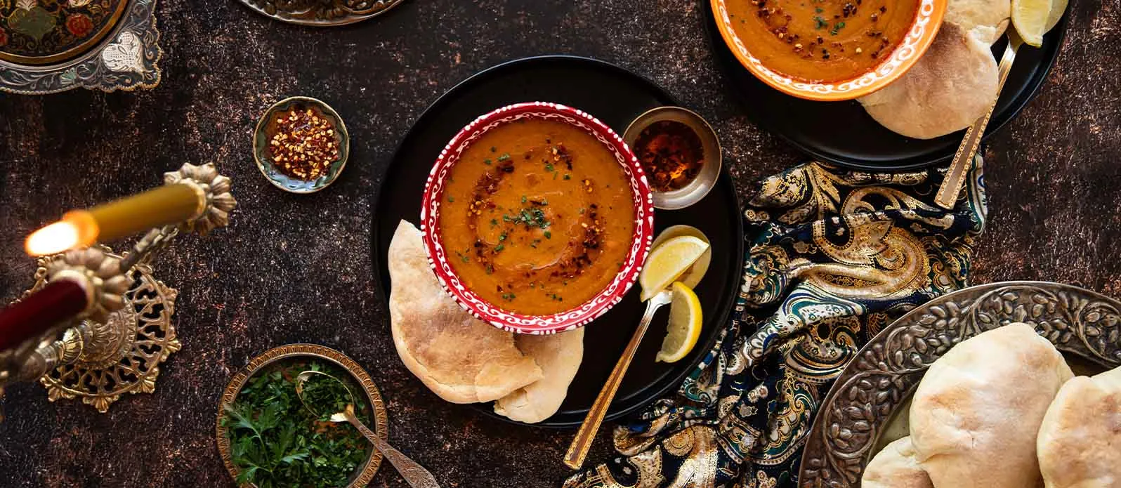 Turecká polévka z červené čočky a mrkve