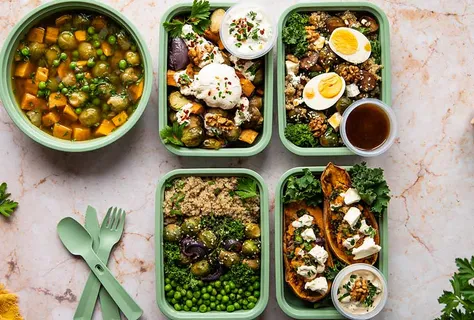 Quinoa a zeleninové obědy