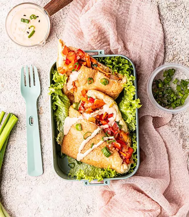 Omeleta se zeleninou