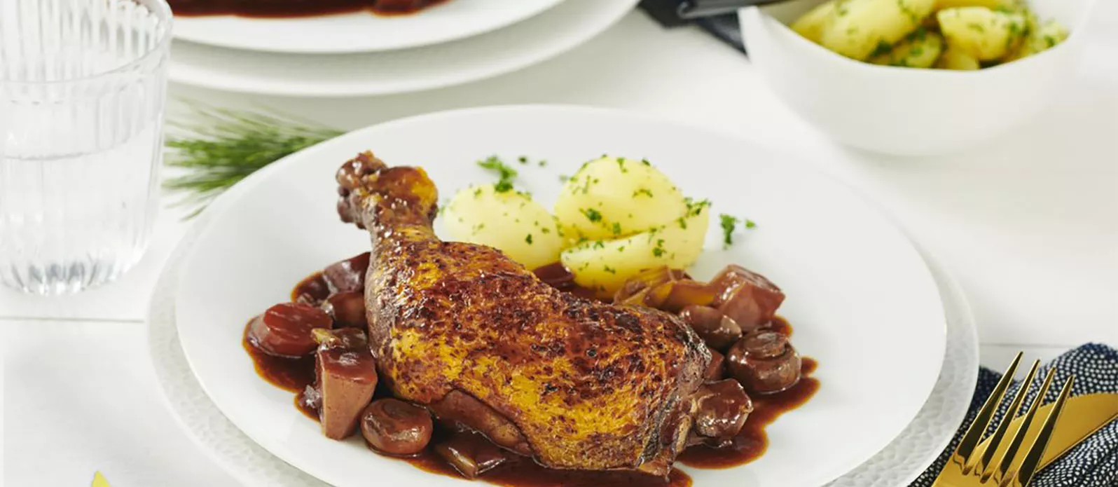 Coq au Vin – Kohout na víně