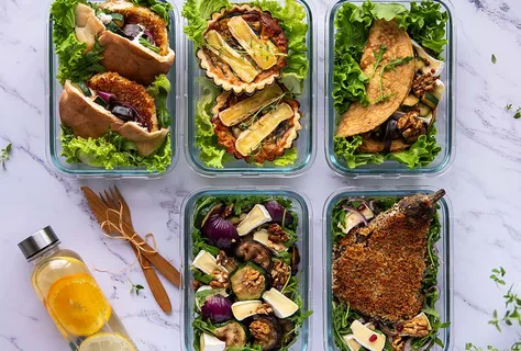 Tipy na obědové krabičky: camembert a zeleninové variace