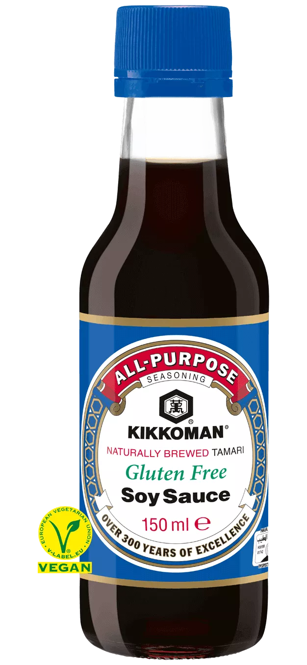 Kikkoman Tamari bezlepková sójová omáčka 150 ml láhev