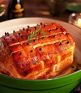 Šunka glazovaná medem