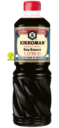 [Translate to Tschechisch:] Kikkoman Naturally Brewed Soy Sauce 1 L PET