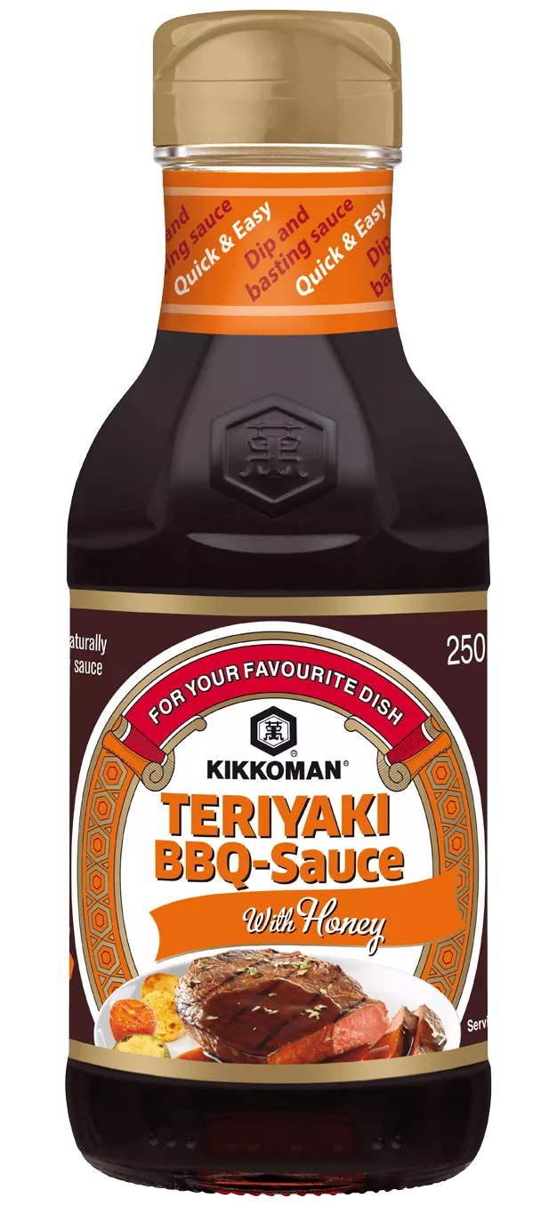Kikkoman Teriyaki BBQ omáčka s medem 250 ml láhev