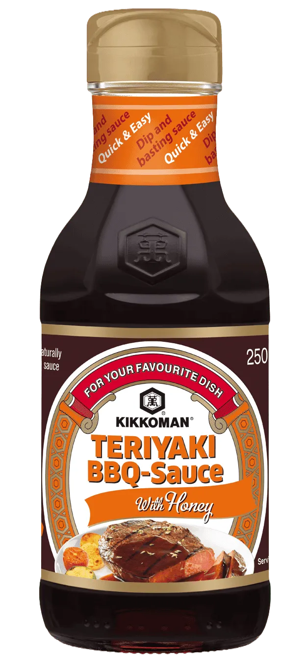 Kikkoman Teriyaki BBQ omáčka s medem 250 ml láhev